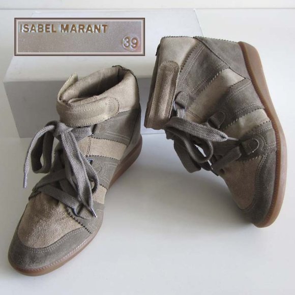 Isabel Marant | Shoes Isabel Marant Hightop Wedge Sneakers 39 9 | Poshmark